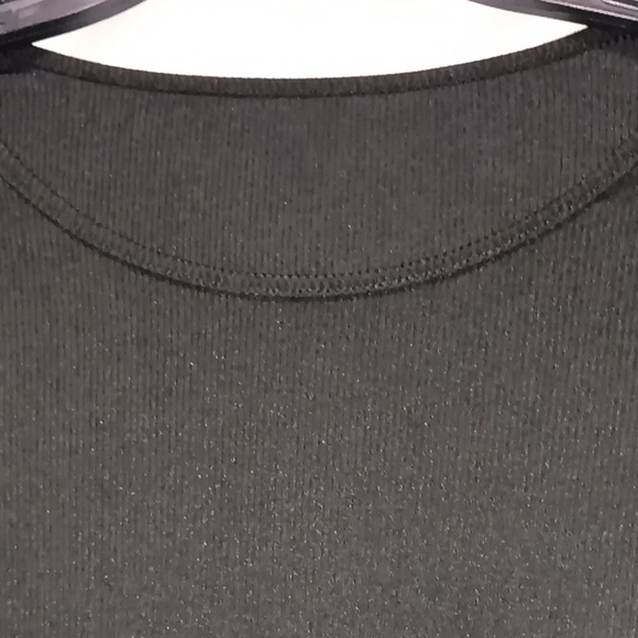 Black Ruched Dress - Picture 3 of 6